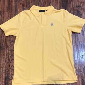 Psycho Bunny Yellow Polo Shirt
